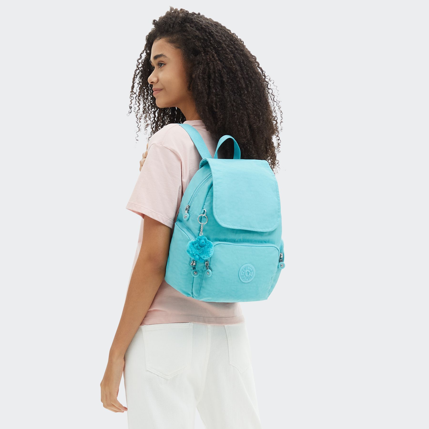 CITY ZIP S  Petit sac à dos avec bretelles ajustables - Deepest Aqua
