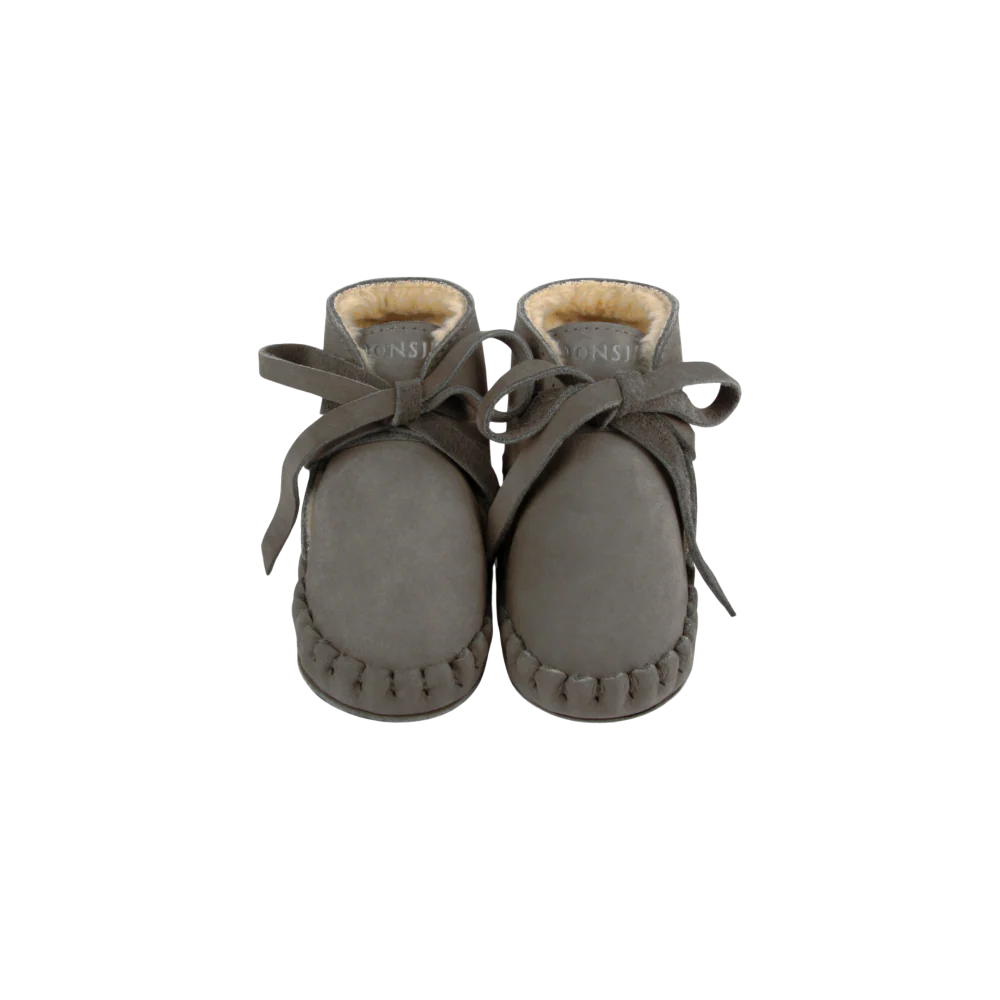 Pina Classic Booties | Stone Nubuck