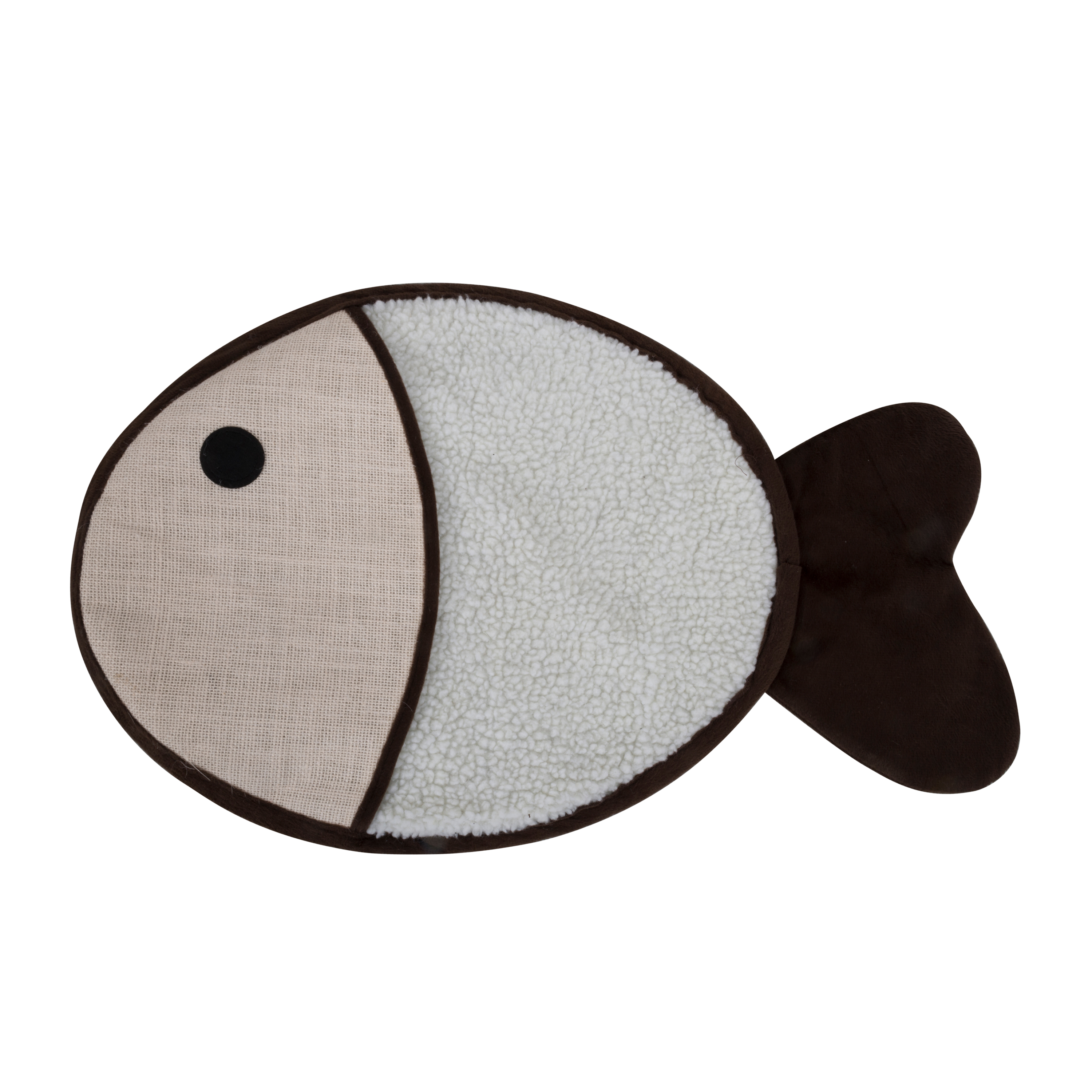 Kratzteppich für Katzen Fischform