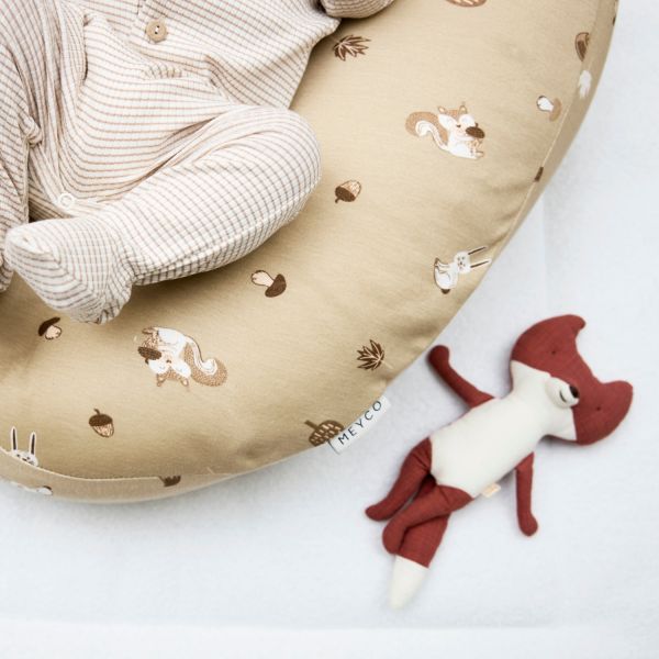 Relaxhoes Voor Voedingskussen Forest Animals Sand