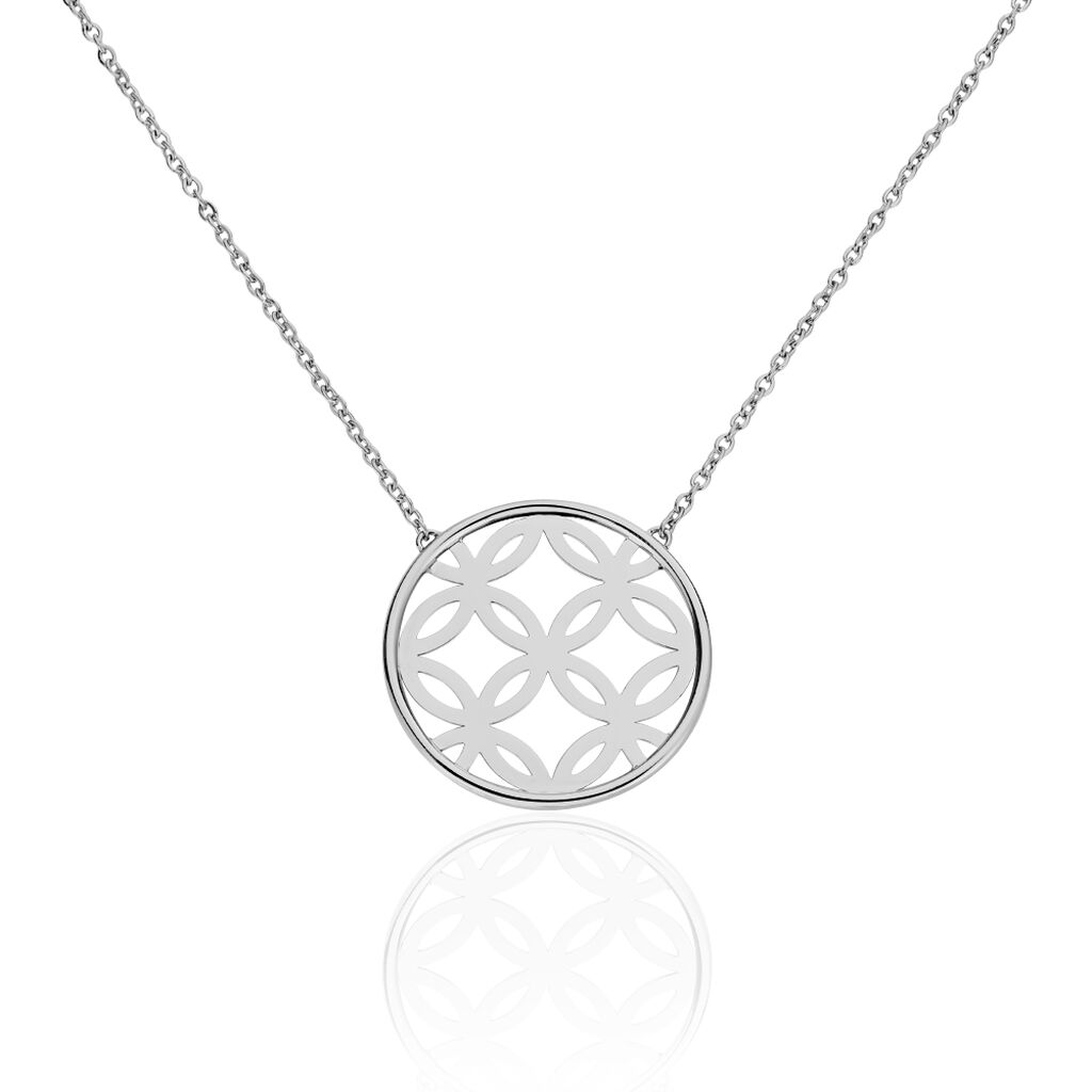 Collier Danyl Acier Blanc