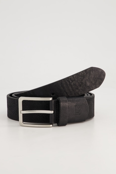 Ledergürtel, Leder, Elastikeinsatz, 4cm breit,  bis Gr. 170cm