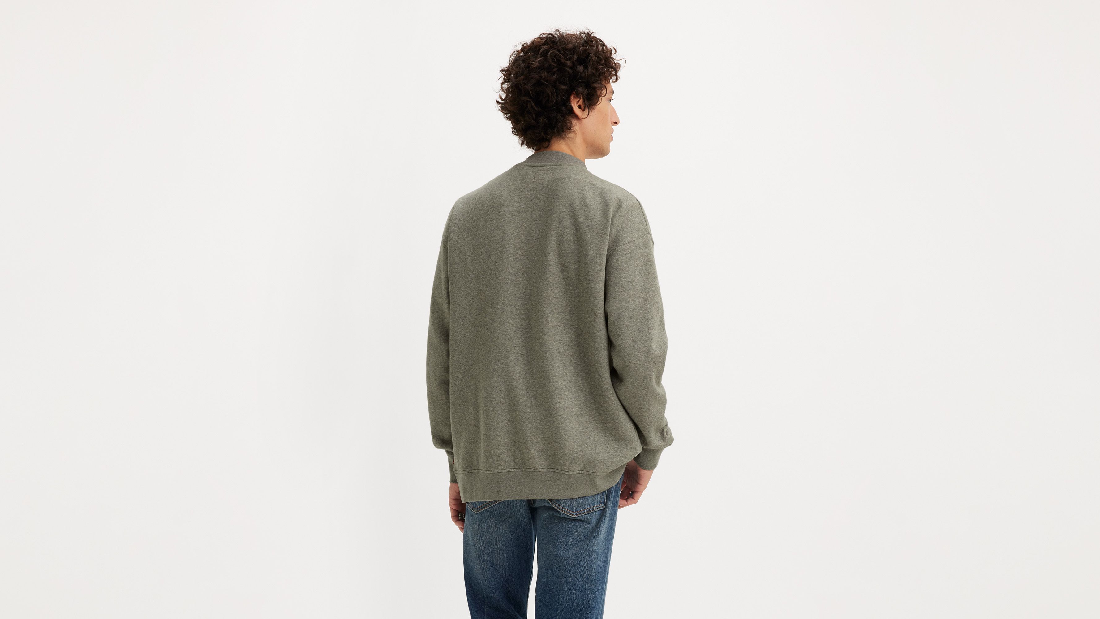 Sweat-shirt cardigan - Smokey Olive - Vert