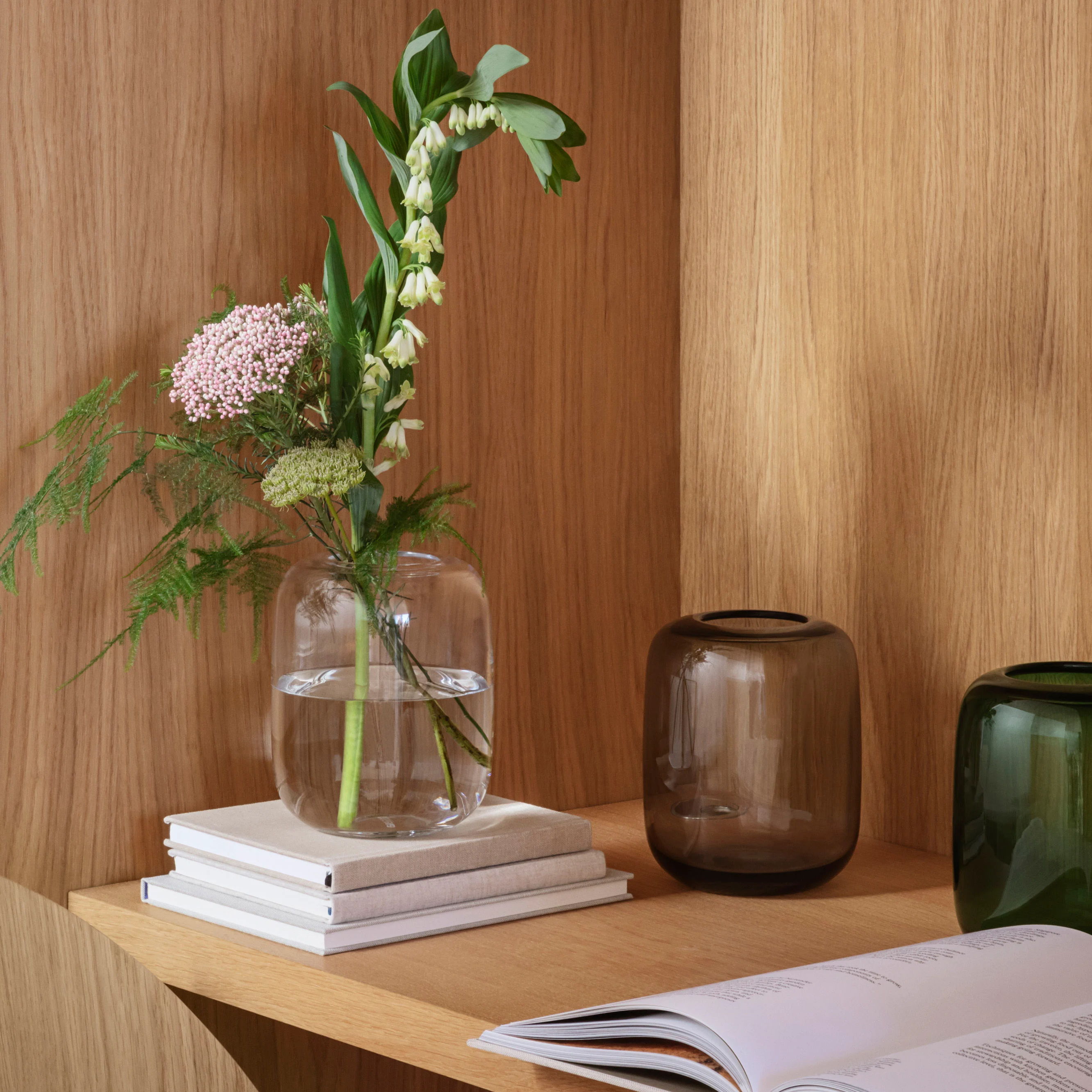 ACORN - Vase verre | Transparent