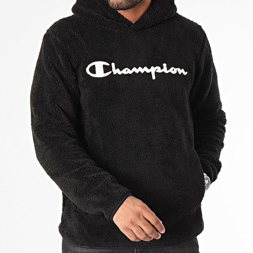 Sweat Capuche Polaire 214973 Noir