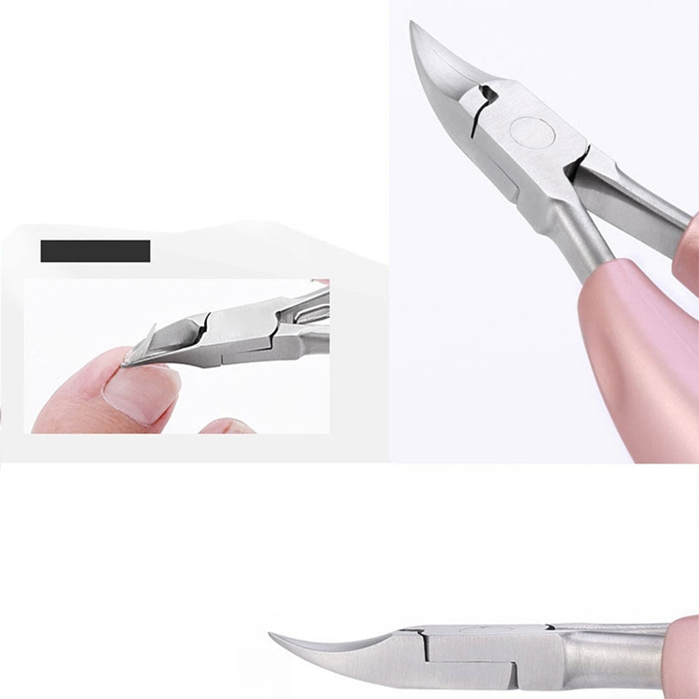 Edelstahl Präzisions Fuss Nagelzange Finger Nagelschere Nagelknipser (Maniküre/Pediküre)