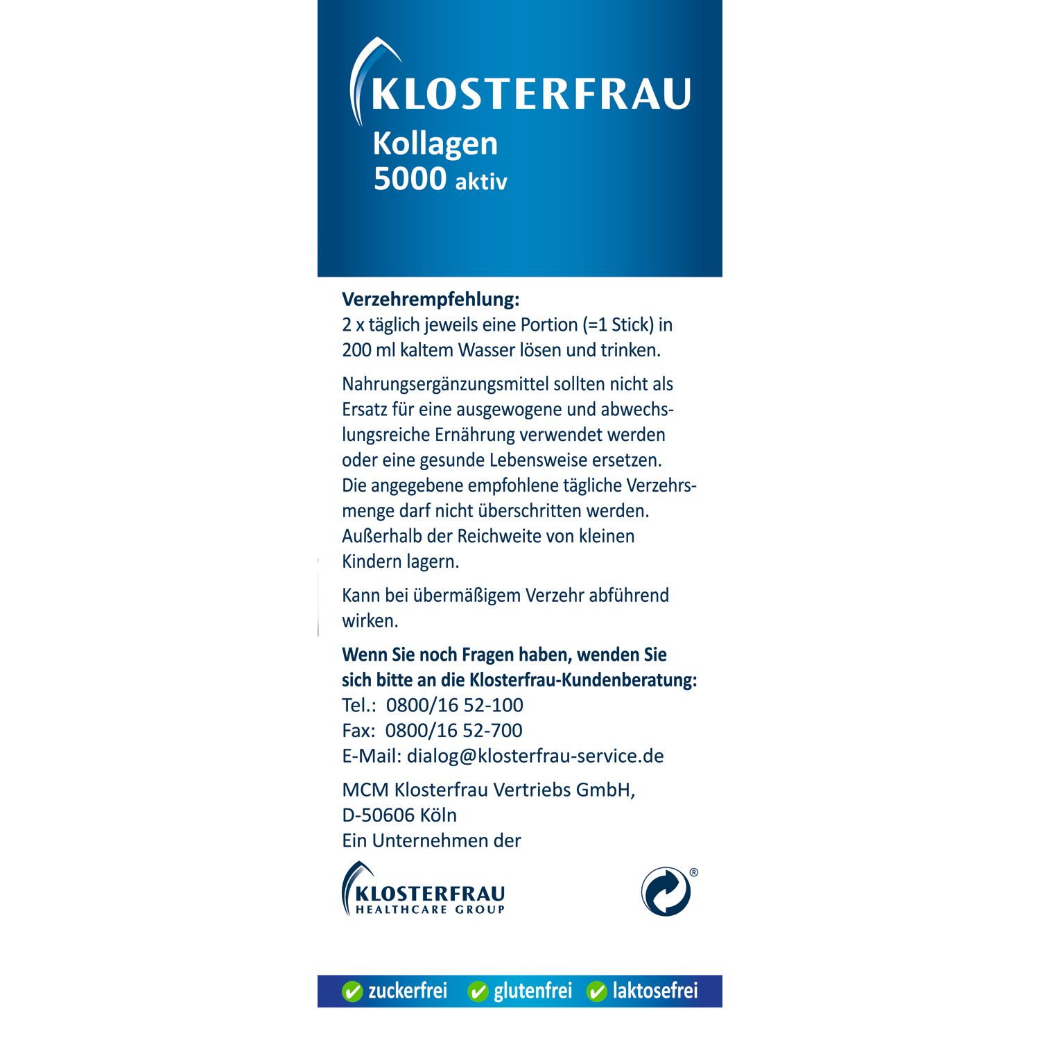 KLOSTERFRAU Kollagen 5000 aktiv