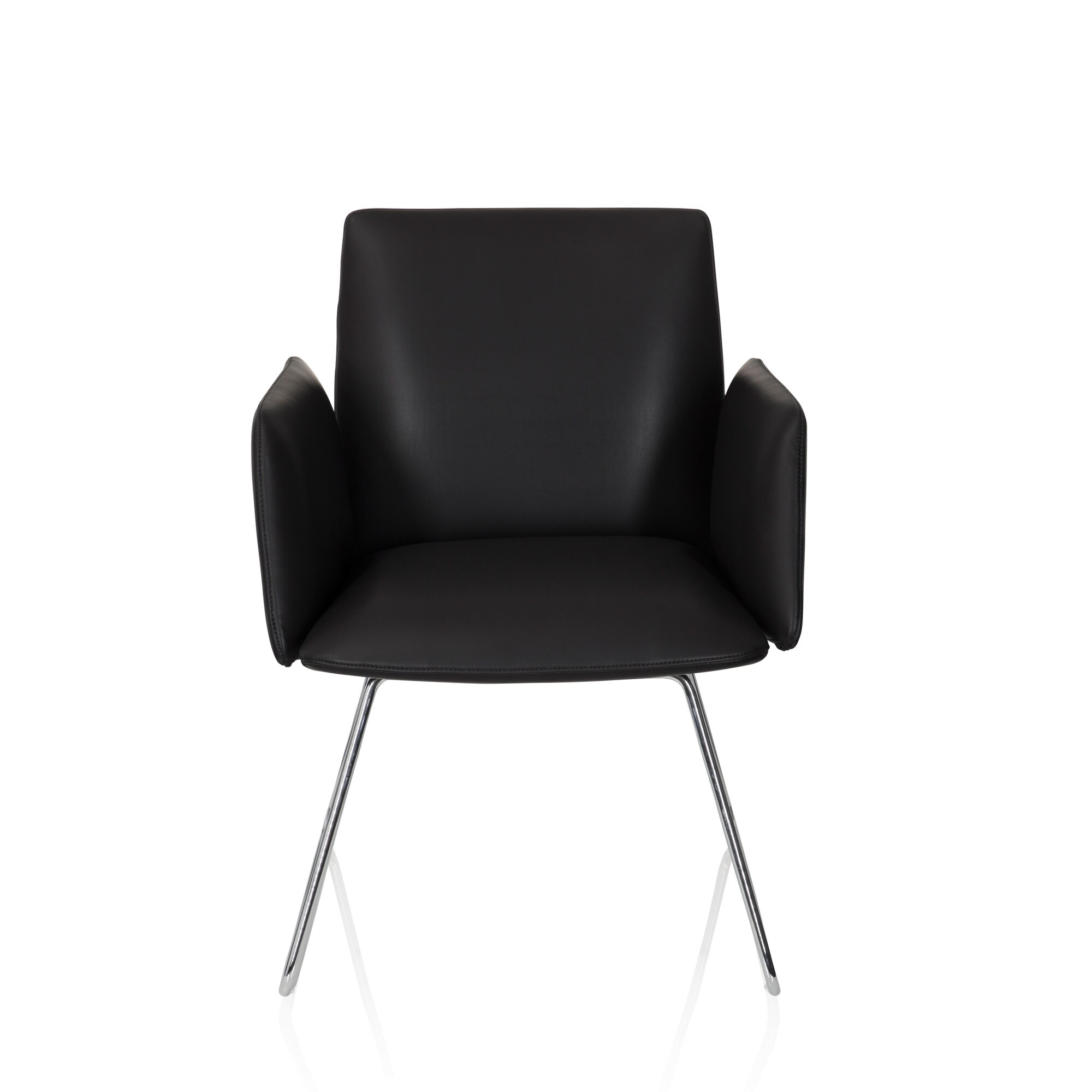 Polsterstuhl DESIGNIA V Kunstleder mit Armlehnen hjh OFFICE