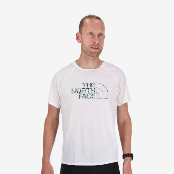 The North Face Herre T-shirts Flight Weightless S/S Shirt Hvid