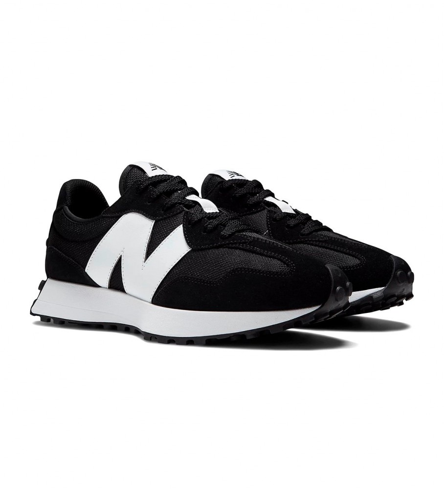 Tênis New Balance 327 de couro preto