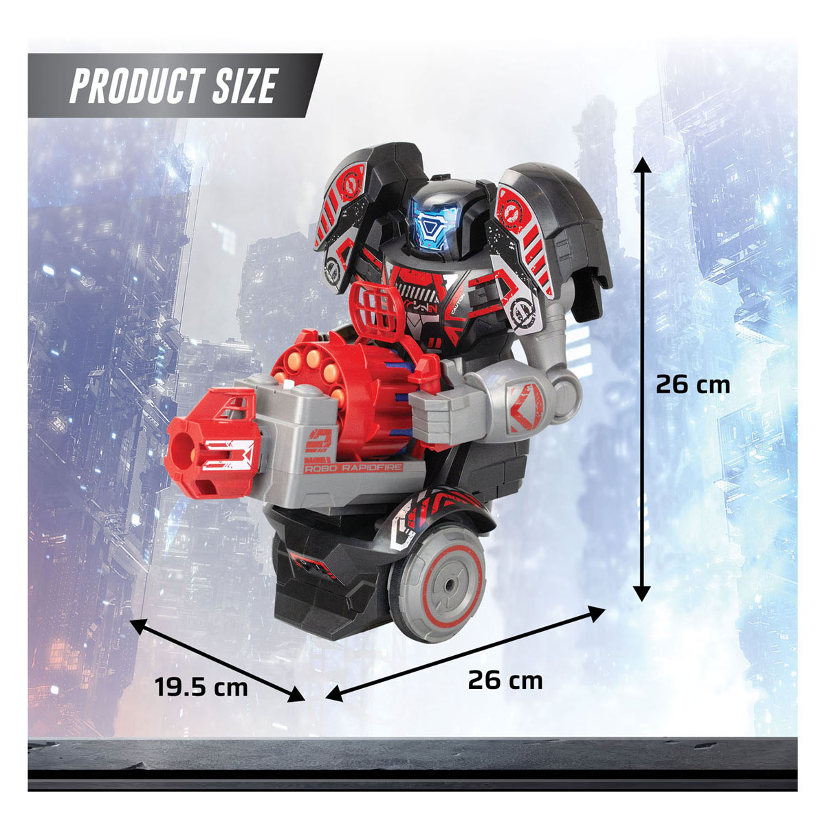 Silverlit Robo Rapidfire Schietende Robot