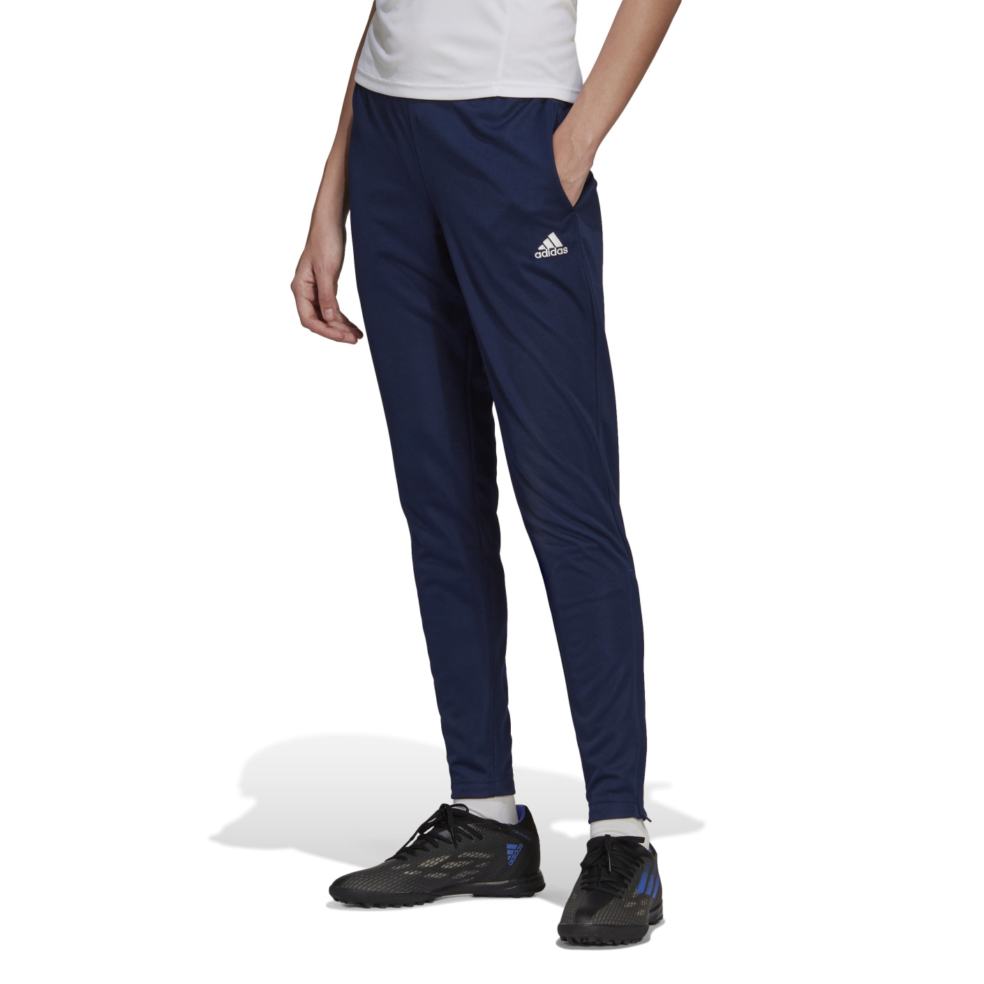 adidas Entrada 22 Trainingspak Dames Donkerblauw Wit