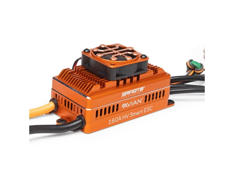 Spektrum Brushless Regler Avian 160A HV 6-14S Smart ESC Telemetriefähiger Brushless Regler für Flugmodelle