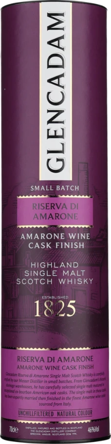 GLENCADAM RISERVA DI AMARONE WINE CASK FINISH 70CL