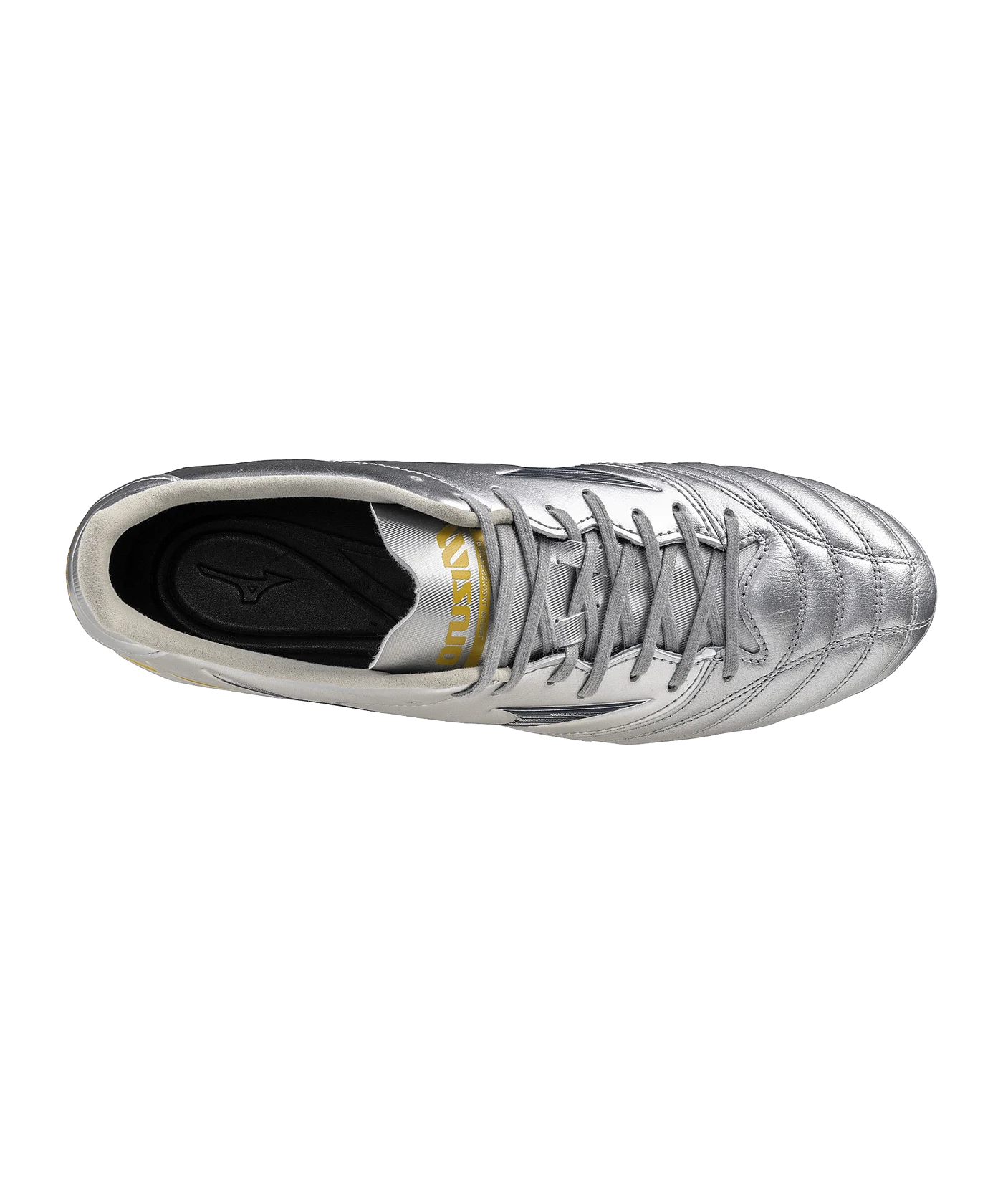 Mizuno Morelia Neo IV Pro FG Platinum Silver Silber F04