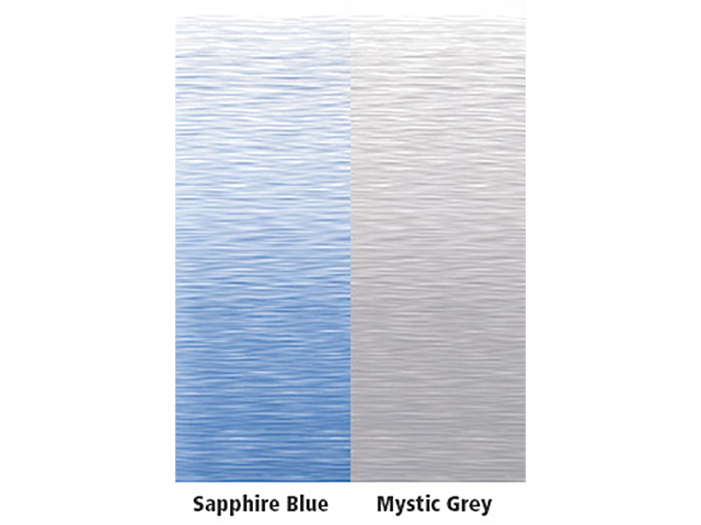 Thule Omnistor 9200 wit 400 Sapphire Blue cassetteluifel