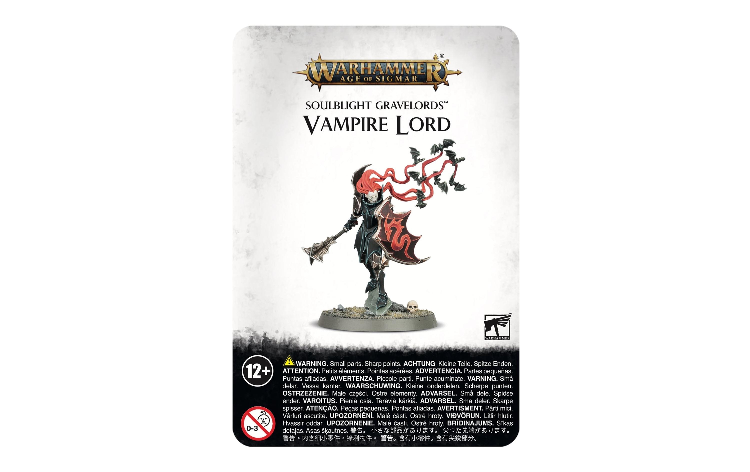 Figur Warhammer Age of Sigmar Vampire LordWarhammer Age of Sigmar Soulblight Gravelords Vampire Lord