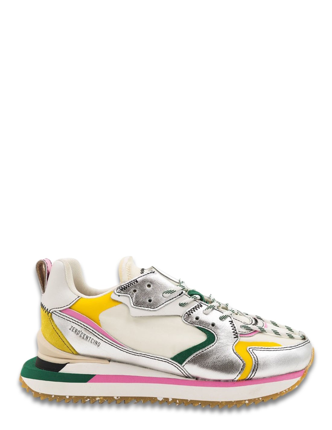 0-105 Baskets de ville Femme Trek Up Brand Multicolor Cuir/Daim