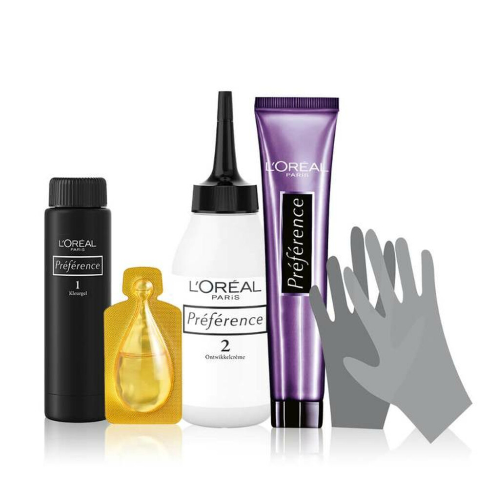 L'Oréal Préférence Cool Blondes Permanente Haarkleuring 8.12 Licht As Beigeblond