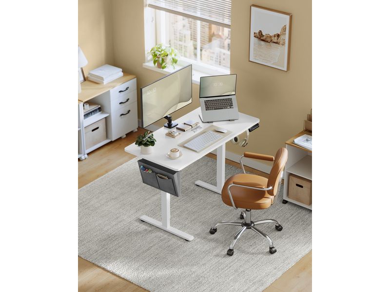 Songmics Stehtisch 120 x 60 cm, höhenverstellbar Bürotisch