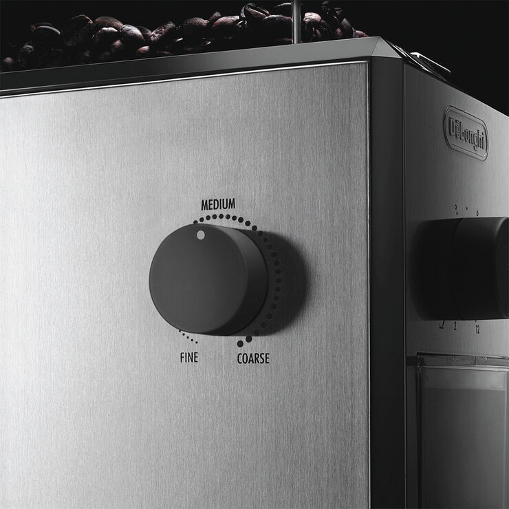 Delonghi KG89 Coffee grinder Sølv & sort