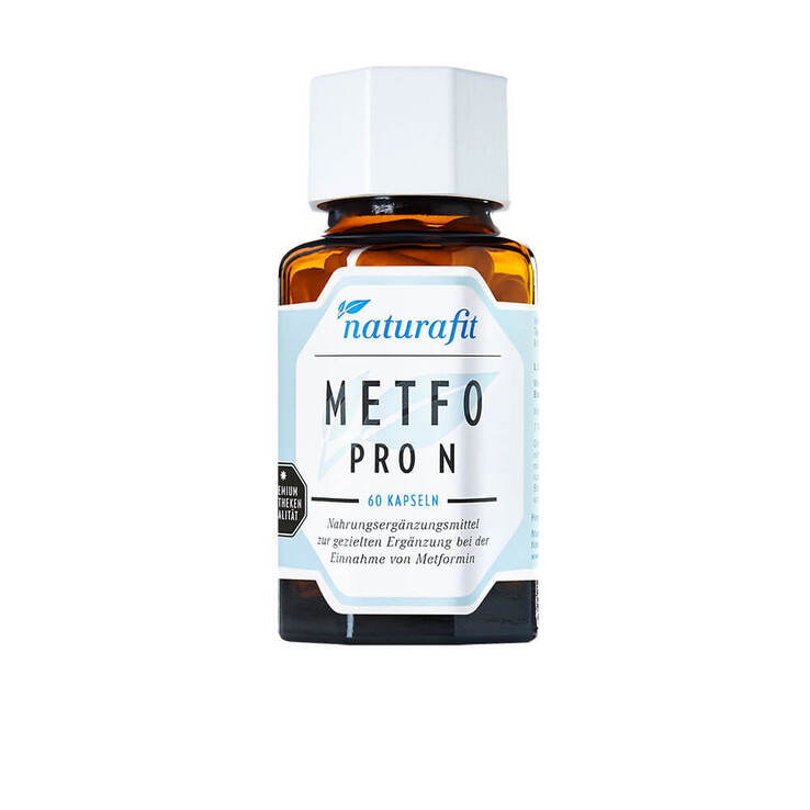 Naturafit Metfo Pro N Kapseln, 60 St