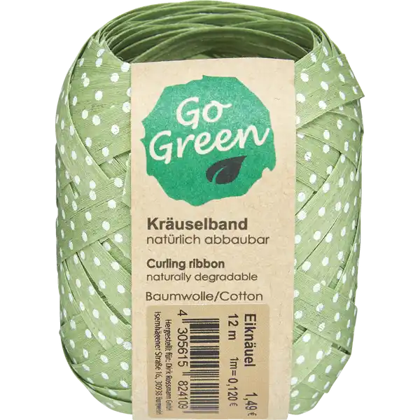 GO Green Eiknäuel XXL grü / ros / bl 10MM / 12