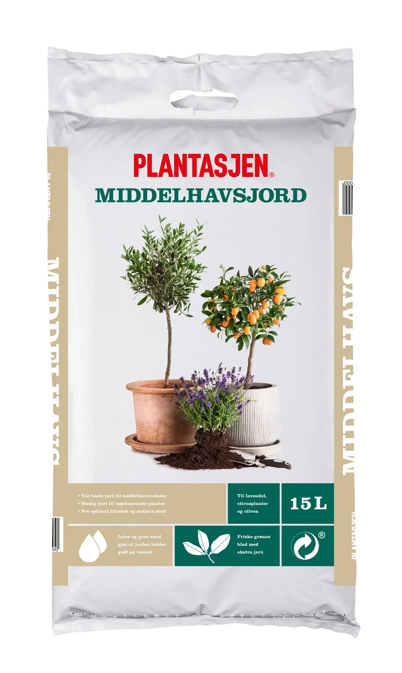 Middelhavsjord 15 L