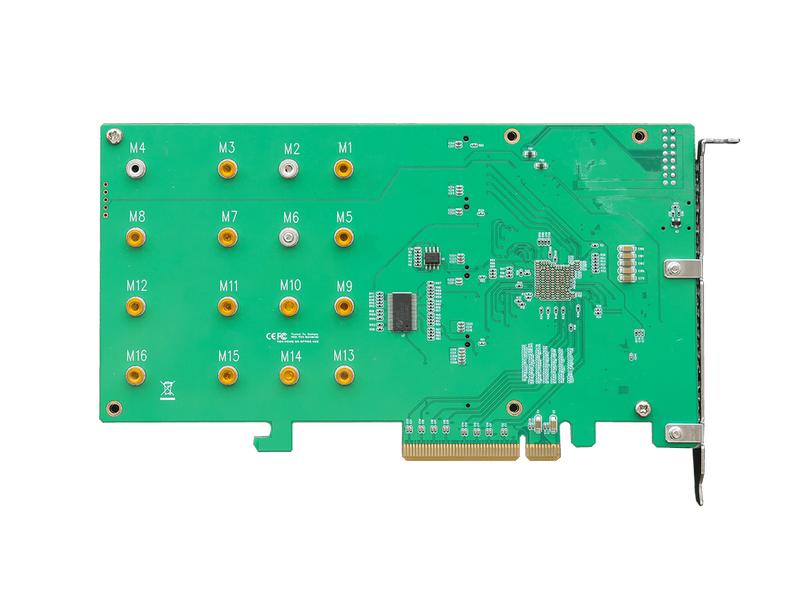 Highpoint Host Bus Adapter Rocket 1204 PCI-Ex8v3 - 4x M.2 N PCIe 3.0 x8 4-Port M.2 NVMe HBA – Kosteneffiziente 4-Kanal PCIe Gen3 M.2 NVMe Konnektivitätslösung