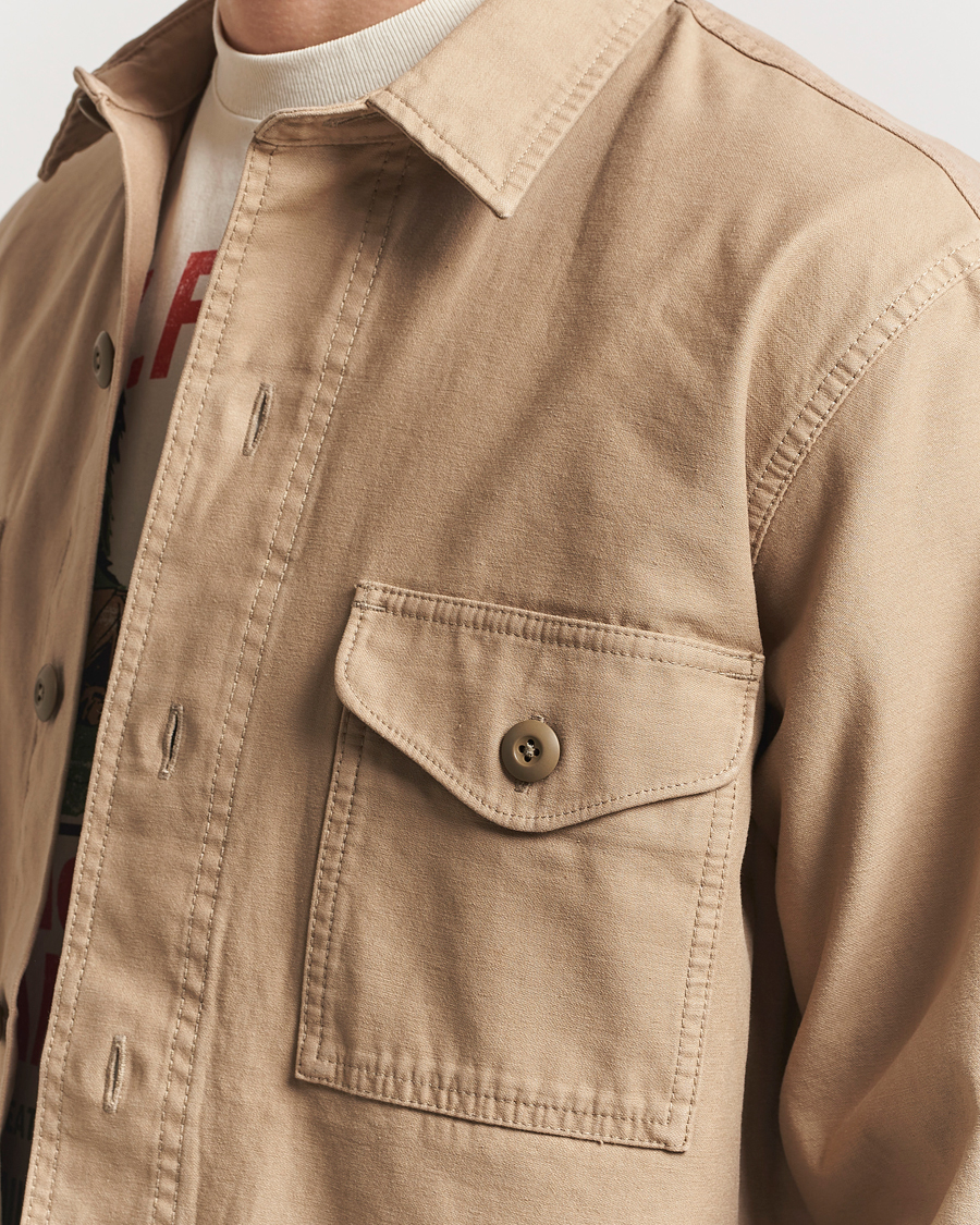 Filson Reverse Sateen Jac-Shirt Gray Khaki