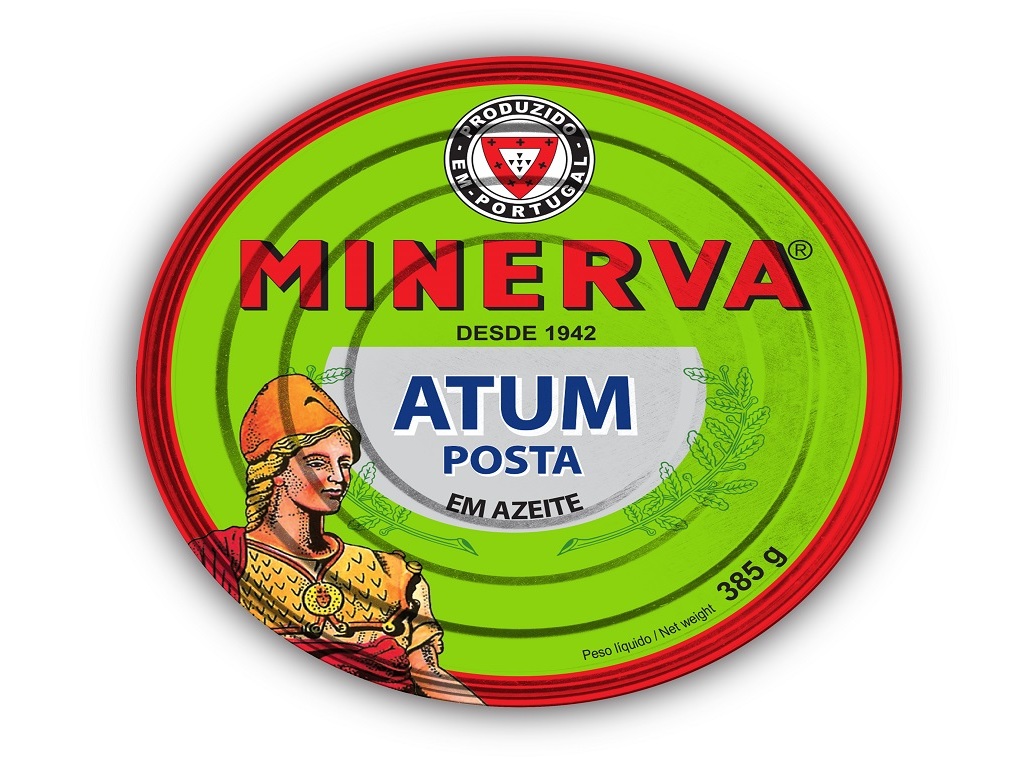 ATUM POSTA MINERVA EM AZEITE 385G(250G)