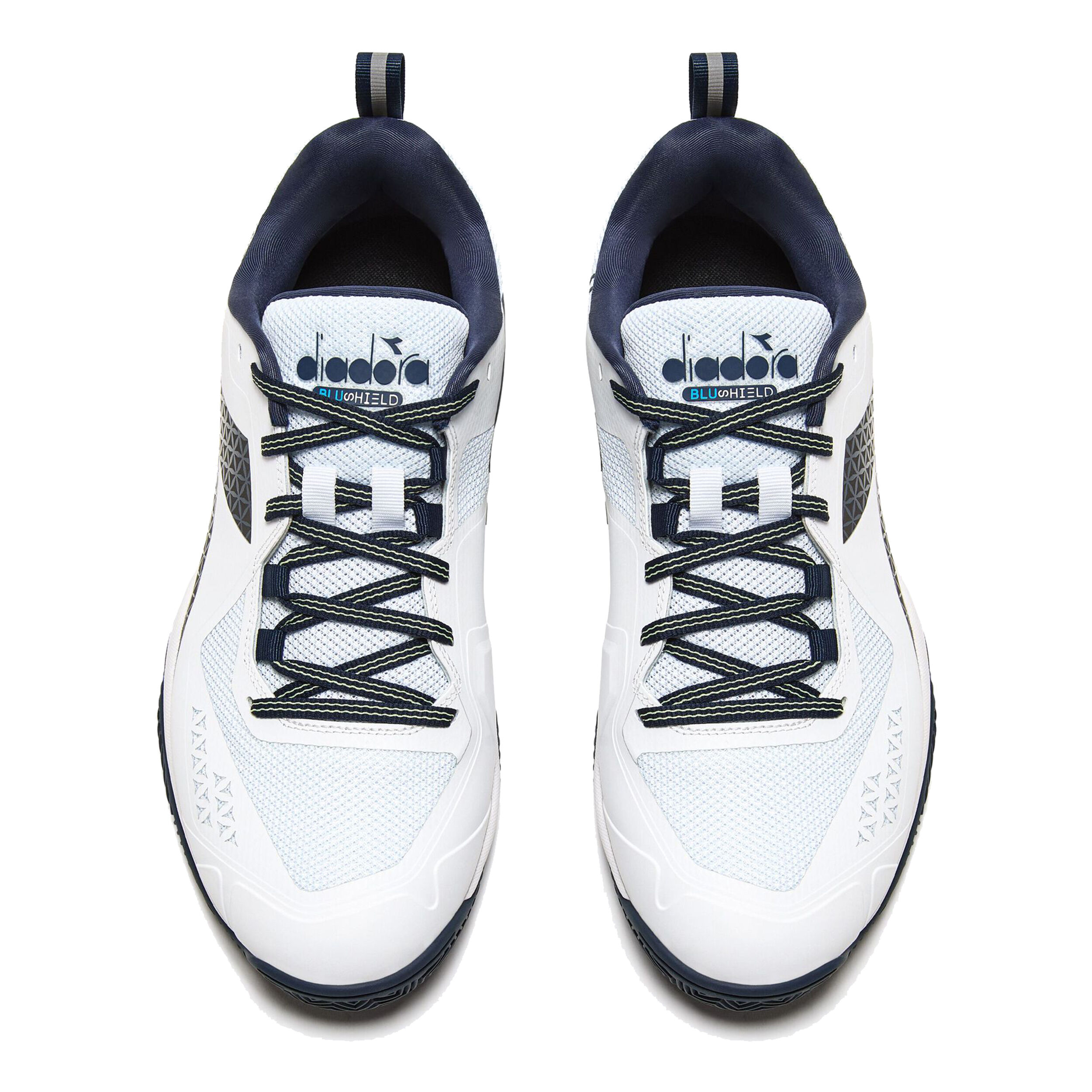 Diadora Blushield Torneo 2 Chaussure Terre Battue Hommes - Blanc , Bleu