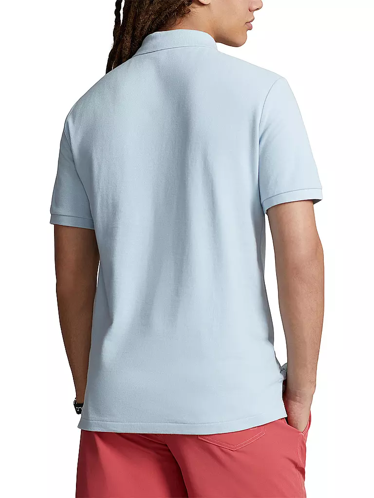 POLO RALPH LAUREN Poloshirt Custom Slim Fit hellblau