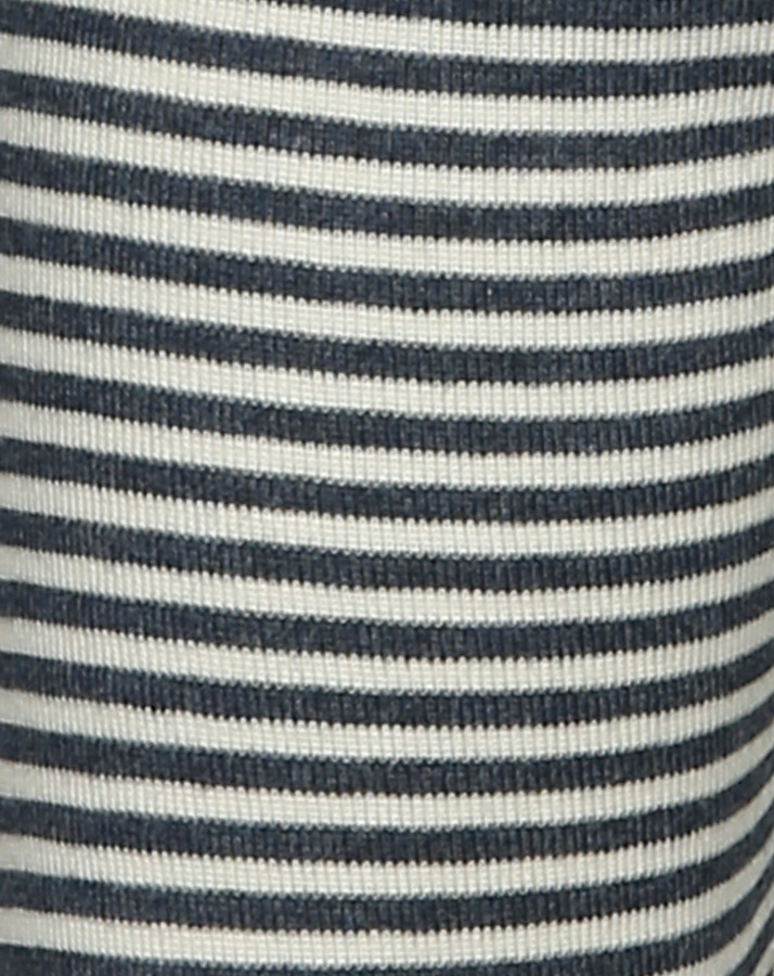 Leggings FIRA gestreift in indigo melange