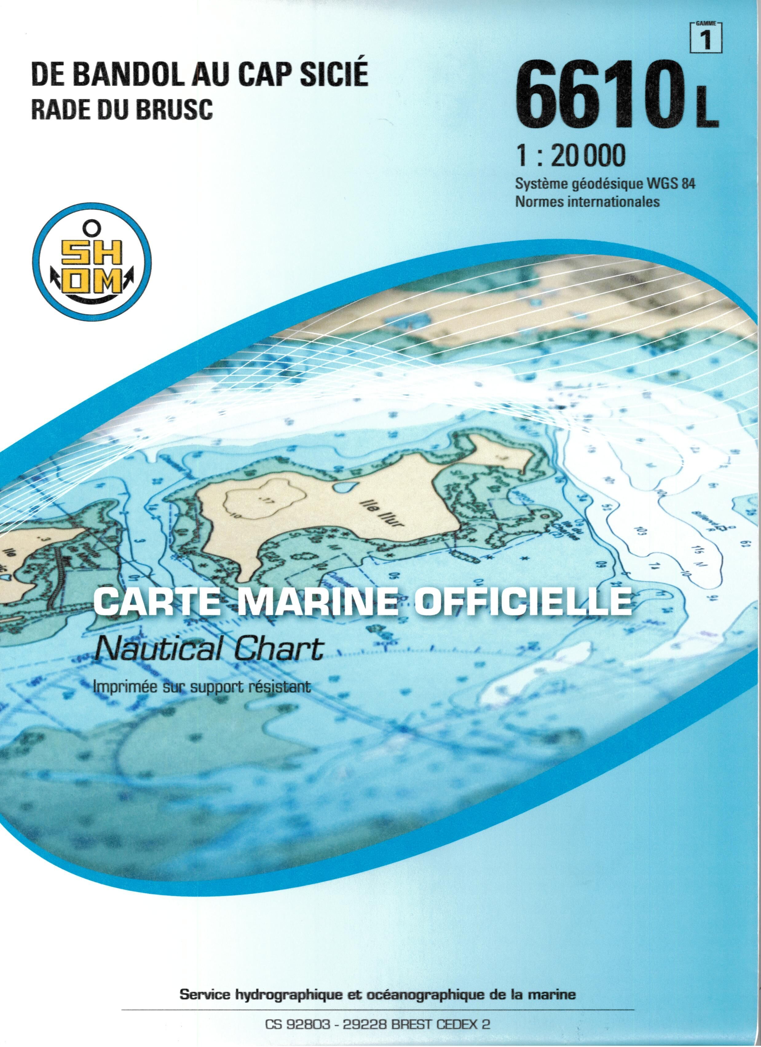 EPSHOM - 6610L DE BANDOL AU CAP SICIE