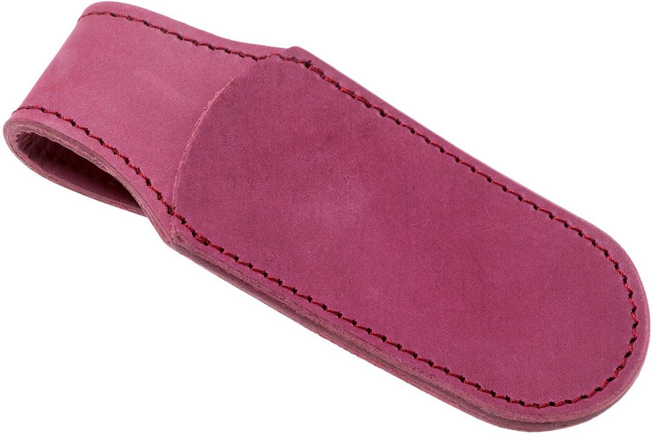 MKM Pocket Leather Sheath, burgundy
