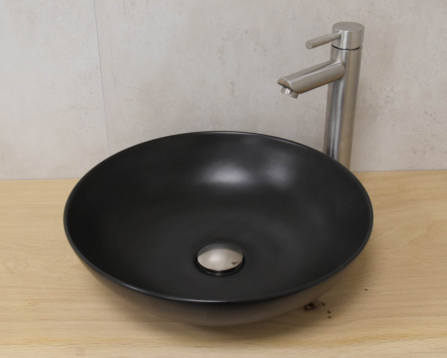 Saniclear Raja Exclusive waskom set met RVS kraan compleet