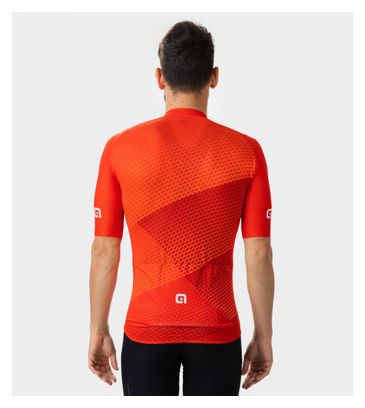 Maillot Manches Courtes Alé Web Rouge