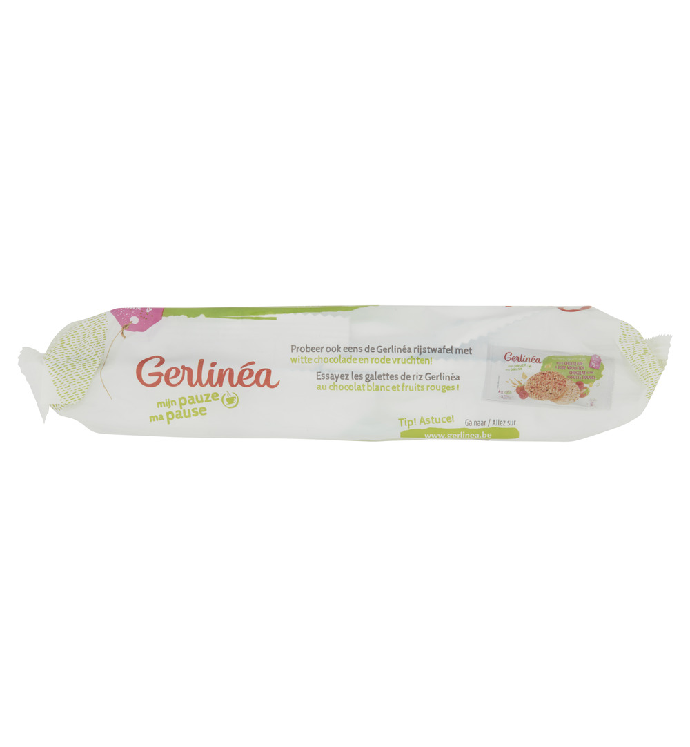 Gerlinéa Rijstwafel Melkchocolade En Hazelnoten (142 gr)