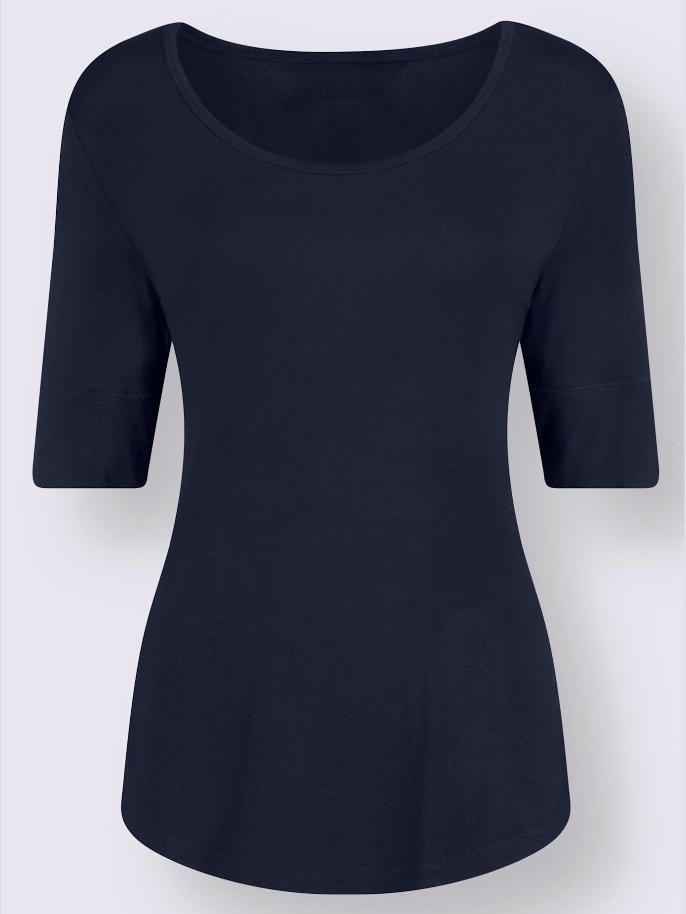 T-shirt femme simple élégant manches doublées