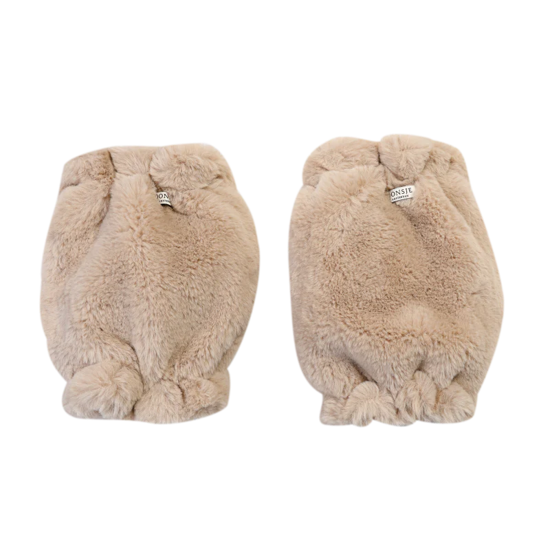 Widya Leg Warmers | Soft Sand Teddy