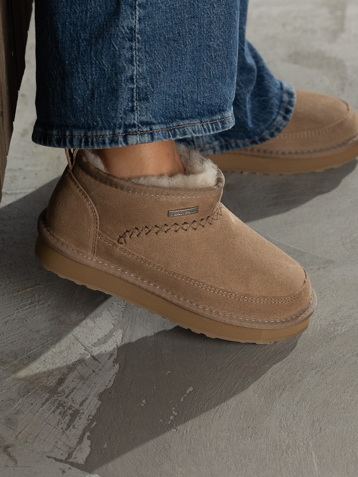 Jean Paul - Charmoise Feather Grey - Trapes Sko