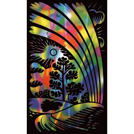 Mammut Kratzbild Mini Regenbogen regenbogen