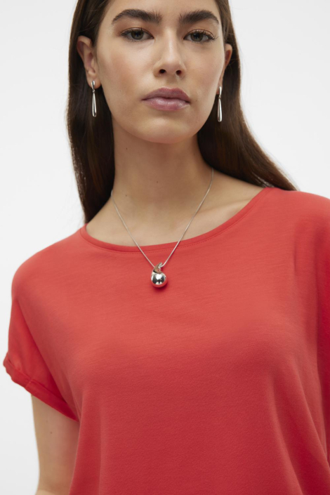 Vero Moda rode dames t-shirt