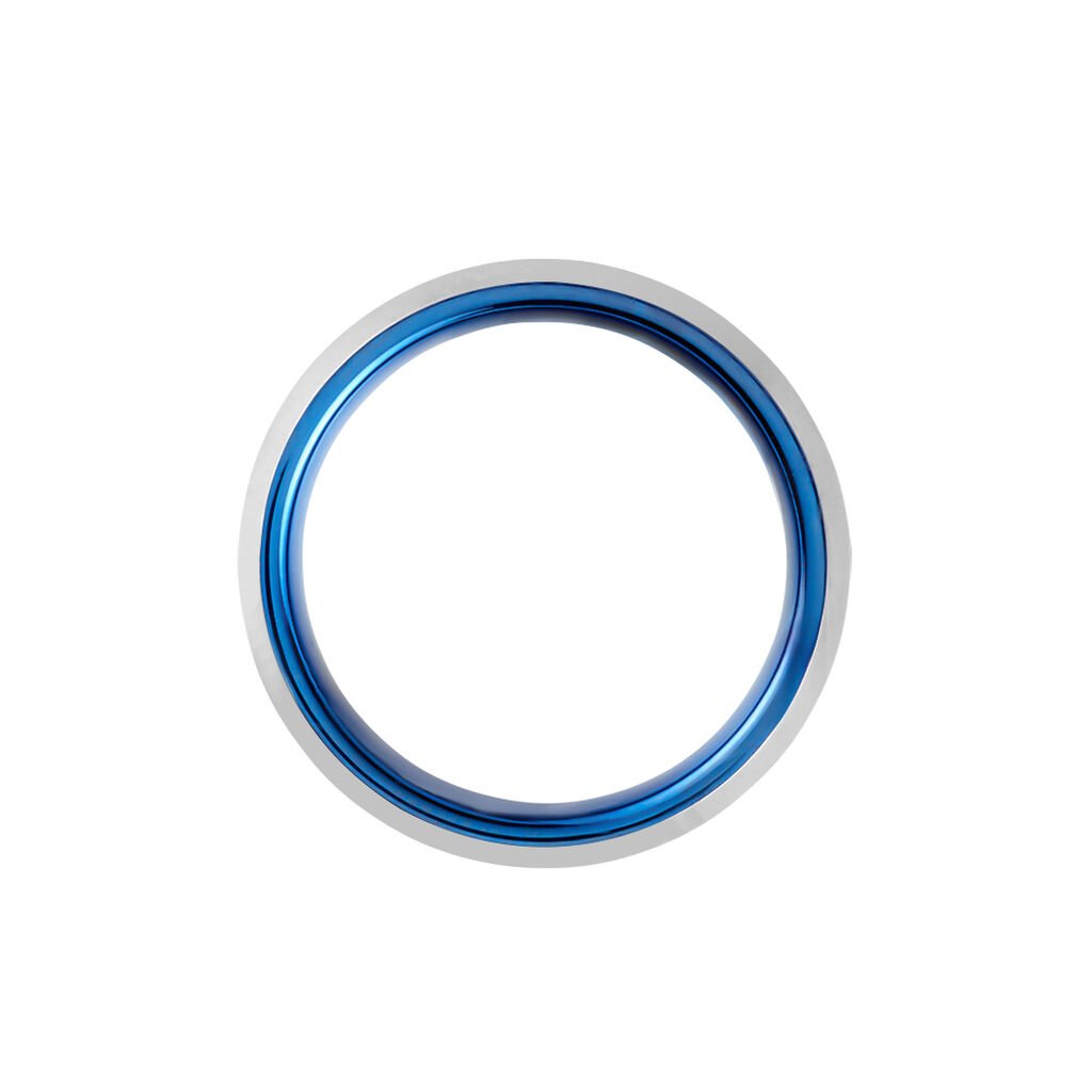 Bague Acier Bleu Jaydon