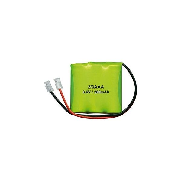 Bateria Recarregável Com Ficha 2/3 AAAx3 Ni-Mh 3,6v 280mAh - 8436300364979
