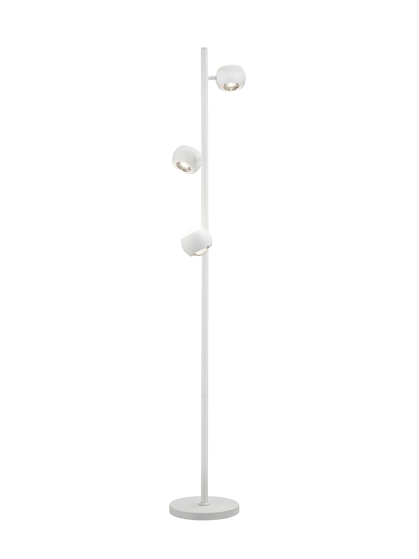 Musterring LED Stehlampe MR CANNON weiß