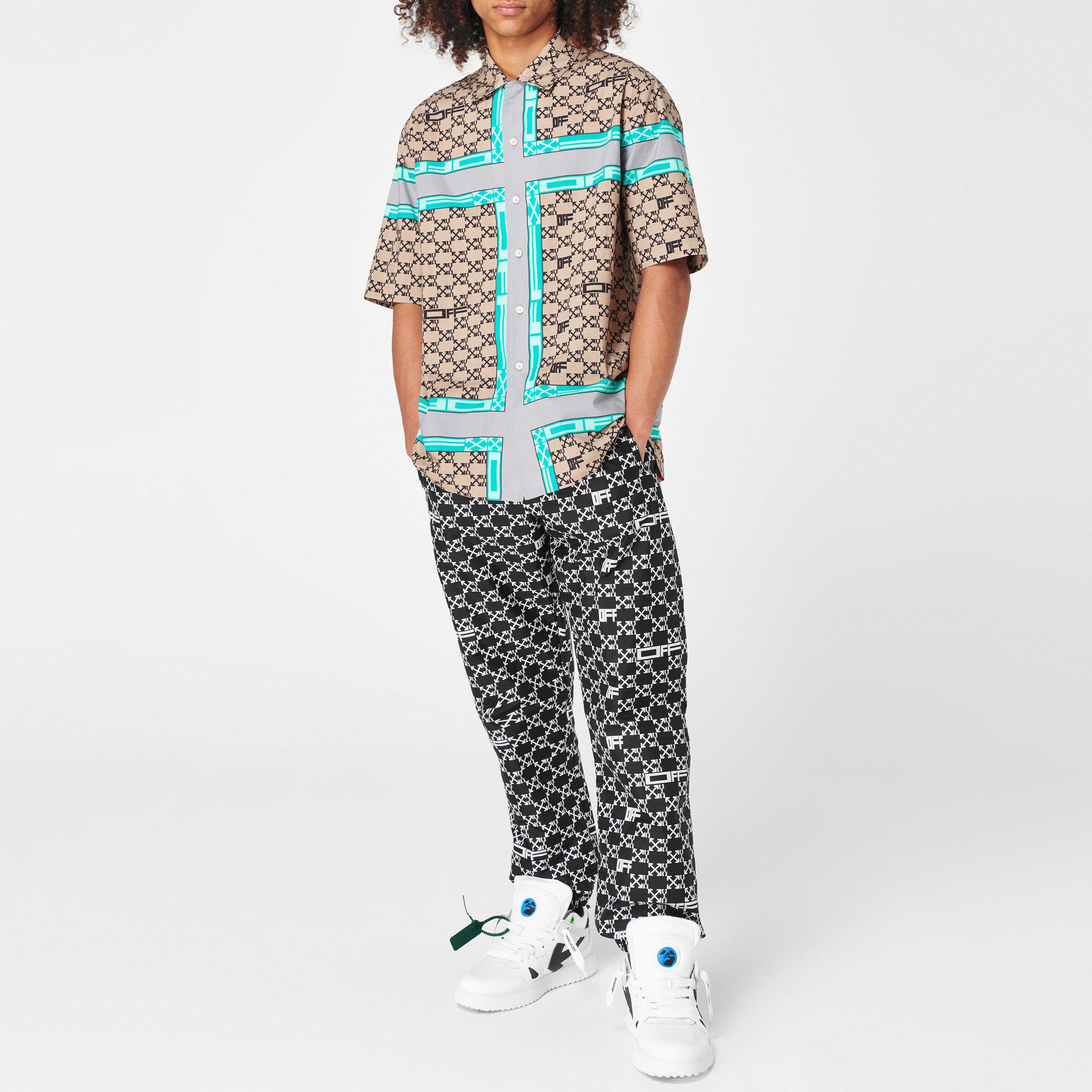 Off White Monogram Stripe Shirt