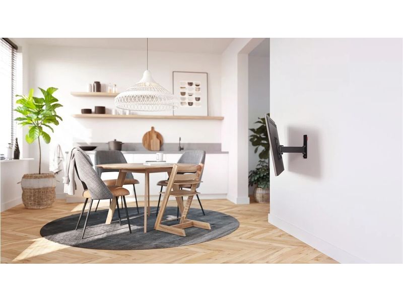 Vogel's Wandhalterung COMFORT TVM 3225B Schwarz Schwenkbare TV-Wandhalterung für 19