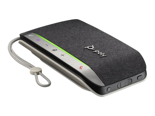 Poly Sync 20-M - Smart høyttalertelefon - Bluetooth - kablet, trådløs - USB-A, USB-C - svart - Certified for Microsoft Teams